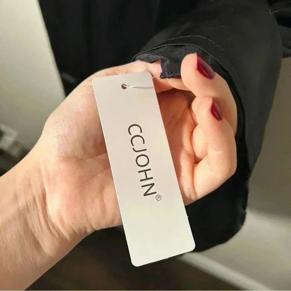 NWT 2Pk CCJOHN Red/Black  Satin Mini Slip XL - Picture 3 of 7